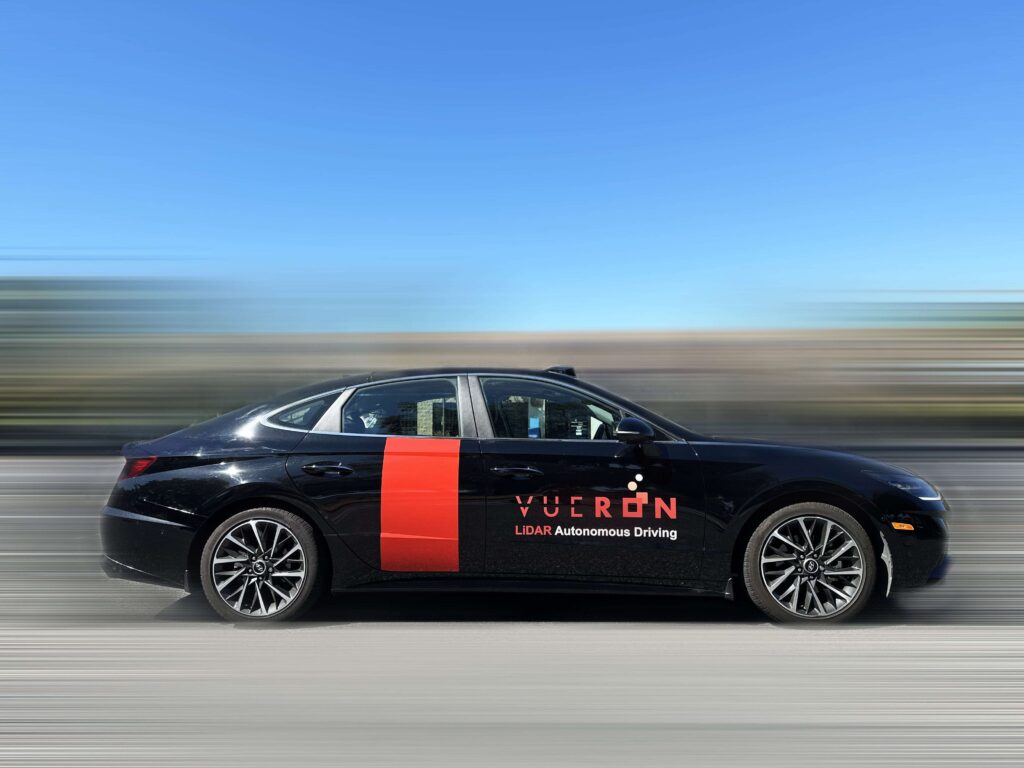 Autonomous driving with Vueron LiDAR solution